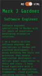 Mobile Screenshot of markjgardner.com